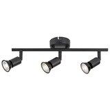 Rabalux Norton spot lampa GU10 3 svetla 38 cm crna 73147 Cene