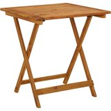 vidaXL Sklopivi vrtni stol od masivnog bagremovog drva 70 x 70 x 75 cm Cijene