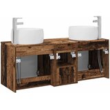  Set ormarića za kupaonicu 3 kom. Staro drvo 49,5 x 44,5 x 66 cm | shoptok.hr