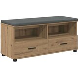  Haldna klop z blazino s predalom Umetni hrast 100 x 38 x 46 cm, (5000155626) Slike