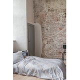 Mette Ditmer Denmark Svijetlo siva/bež posteljina za krevet za jednu osobu od pamučnog satena 140x200 cm Diagonal – | shoptok.hr