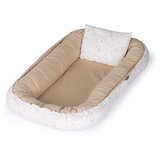 Chipolino gnijezdo za bebe Baby Nest Beige Moons 90 x 48 cm | shoptok.hr