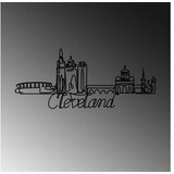 WALLXPERT dekorativni metalni zidni pribor cleveland crna boja | ePonuda.com