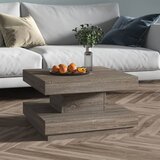  Stolić za kavu sivi 60 x 60 x 35 cm MDF | shoptok.hr