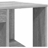  Stol s policom Siva Sonoma 130 x 50.5 x 75 cm Konstruirano drvo | shoptok.hr