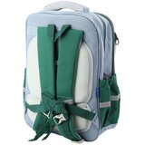 Školski ruksak i pernica s motivom Dinosaura 16L - plavo/zeleni | Shoptok.si
