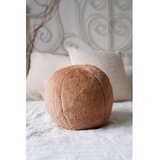Mioli Decor Ukrasni jastuk Pelus Top, 25x25x25 cm, Smeđi | Eponuda.ba