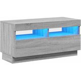 TV ormarić s LED svjetlima boja hrasta sonome 80 x 35 x 40 cm | Eponuda.ba