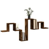 Zidna polica boja hrasta 104,5x10x43 cm od konstruiranog drva | Eponuda.com
