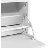  Klupa za odlaganje cipela bijela 80 x 24 x 45 cm | shoptok.hr