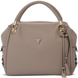 Guess Ročne torbice TAU DANYA SATCHEL Kostanjeva | Shoptok.si