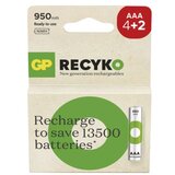  Polnilna baterija GP ReCyko 950 mAh HR03 (AAA) 4+2kos 6/1 | Shoptok.si