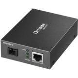 Tp-link Omada MC212CS-2 mrežni medijski pretvarač 1000 Mbit/s 1550 nm Enomodni Črna Cene