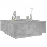 vidaXL Klubska mizica betonsko siva 100x100x40 cm inženirski les Cene