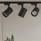  Šinska rasveta Crna Komplet 1m-3topa | ePonuda.com