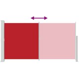  Uvlačiva bočna tenda za terasu 170 x 300 cm crvena | shoptok.hr