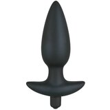Black Velvets Silicone Vibrating Plug Large | Shoptok.si