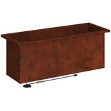  Vrtna posuda za sadnju s LED svjetlom Rđa 30 x 80 x 30 cm | shoptok.hr