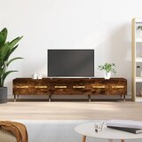 TV ormarić boja dimljenog hrasta 150x36x30 cm konstruirano drvo | shoptok.hr