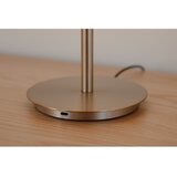 UMAGE Medeninasta kovinska LED zatemnitvena namizna svetilka s steklenim senčilom (višina 37 cm) Audrey Table – | Shoptok.si