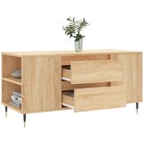  Stolić za kavu boja hrasta 102x44,5x50 cm od konstruiranog drva | shoptok.hr