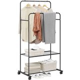  Stalak za odjeću Jednobojno Crna | shoptok.hr