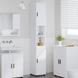  Kupaonski ormar s pohranom s vratima Bijelo 30 x 35 x 192 cm Cijene