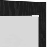  Vješalica za kapute na zidu Zidne Crni hrast 96 x 1,5 x 90 cm | shoptok.hr