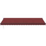 vidaXL Avtomatsko zložljiva tenda bordo 600x350 cm, (21300089) | Shoptok.si