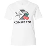 Converse Majica zelena / crvena / crna / bijela