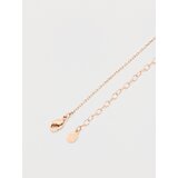 Swarovski Verižica rožnato zlata / transparentna | Shoptok.si