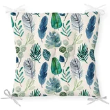 Minimalist Cushion Covers jastuk za stolicu Navy Flower, 40 x 40 cm