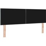  LED glava kreveta Svijetlo siva 144 cm tkanina | shoptok.hr