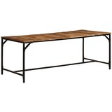  Blagovaonski stol 200x100x75 cm masivnog grubog drva manga - 200 x 100 x 75 cm 1 | shoptok.hr