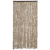  Zastor protiv muha bež i smeđa 100 x 200 cm od šenila | Eponuda.ba