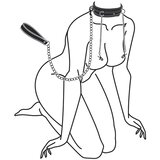 EasyToys Fetish Collection Leather Collar With Nipple Chains | shoptok.hr