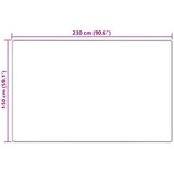 Traka za tepih MARSA Pijesak 150 x 230 cm Poliester i PVC | shoptok.hr
