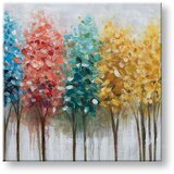  Naslikana slika na platnu drevesa 1-delna 60x60 cm CWF1718HE1 () Cijene