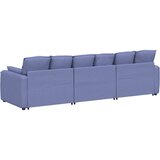  Modularna sofa s jastucima, traperice plave boje | Shoptok.si