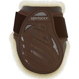 Kentucky Horsewear Fetlock ščitniki, vegan Sheepskin young horse, rjavi - M Cene