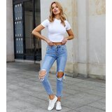 Gemre Concordina distressed slim blue jeans | Shoptok.si