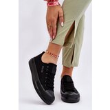 Big Star Low Laced Sneakers LL274967 Black Cene