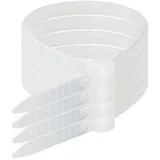 PVC Vezice 7,5mm X 250mm Bela, 25 Kom