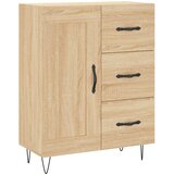  Komoda boja hrasta sonome 69,5x34x90 cm od konstruiranog drva Smeđa | shoptok.hr