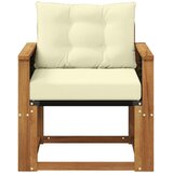  Srednja sofa za van Čvrsto drvo akacije Prirodna | shoptok.hr