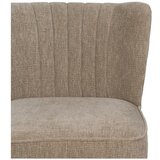 Ixia Bež fotelj iz šenilje Glam – | Shoptok.si