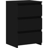  Noćni ormarići 2 kom crni 40 x 35 x 62,5 cm konstruirano drvo | shoptok.hr