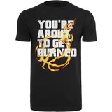 MT Men A black t-shirt you're about to burn cene