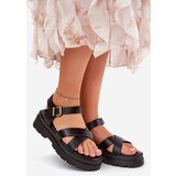 Boto Ladies Platform Sandals Made Of Eco Leather Black Gevinniser | Shoptok.si