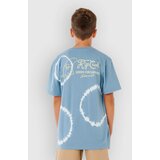 Rip Curl Pacific Rinse Fin Kids T-Shirt faded denim | Shoptok.si